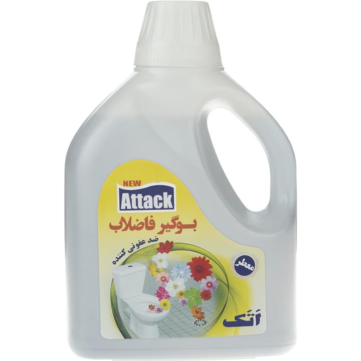 مایع بوگیر فاضلاب اتک مدل WY01 حجم 1000 میلی‌لیتر Attack WY01 Aromatic Drainage 1000 ml